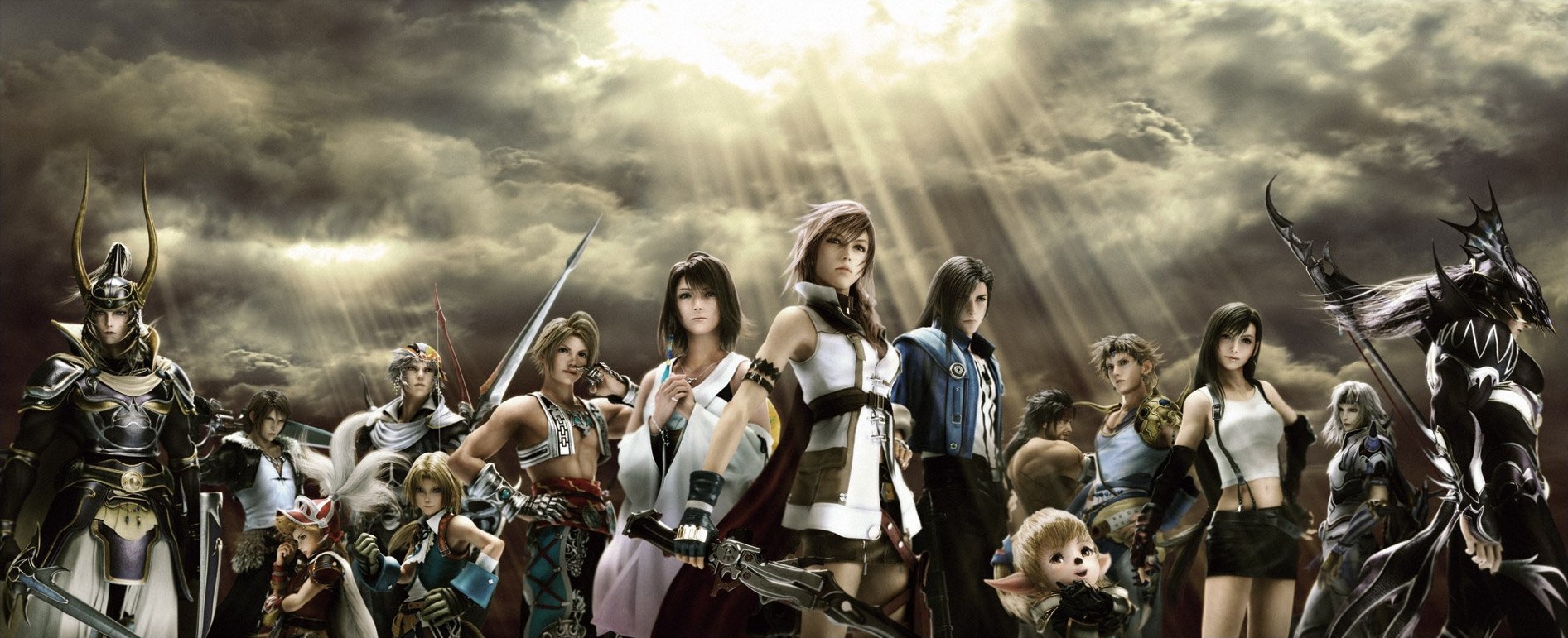 New “Dissidia Final Fantasy” Announced - 3-on-3 Battles Galore