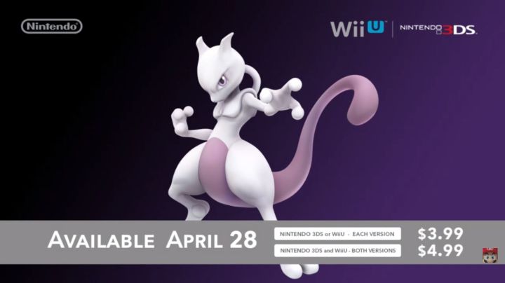 Mewtwo Striking Back to “Super Smash Bros.” in Late April