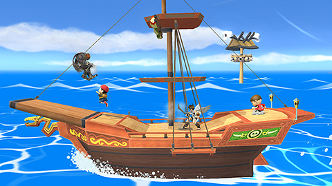 Wave 4 of “Super Smash Bros.” DLC Released - Including Surprise Pirate Ship Stage