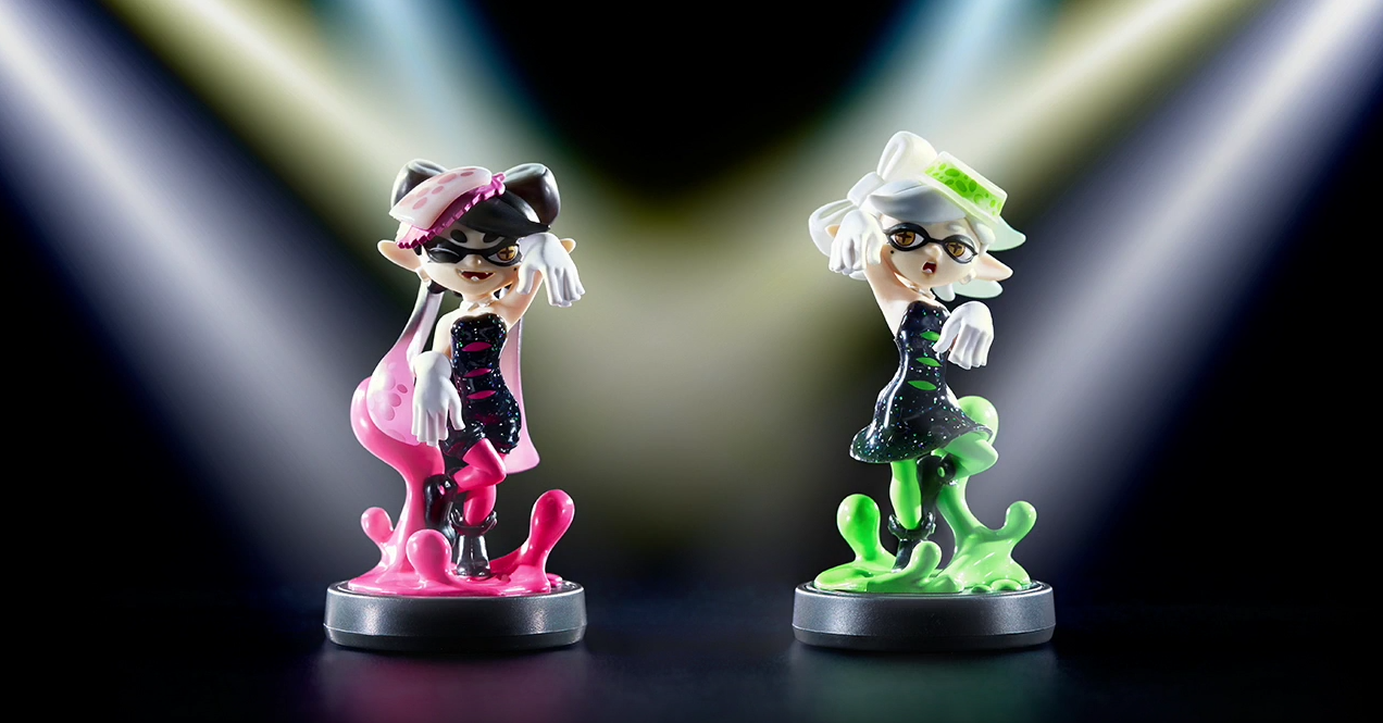 Squid Sister Amiibo for “Splatoon” Announced - Previous Squid Figures Also Repainted 