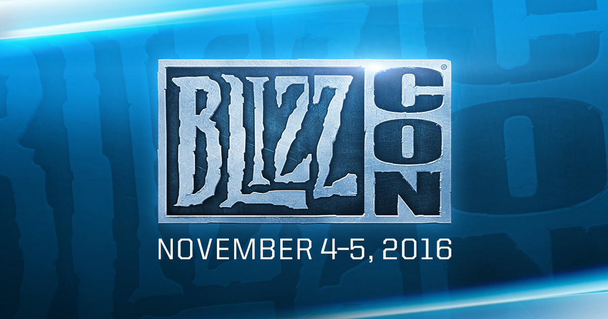 BlizzCon 2016: Opening Ceremony - Nov. 4, 2016: 11 AM PDT