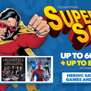 PSN Superhero Summer Sale Up