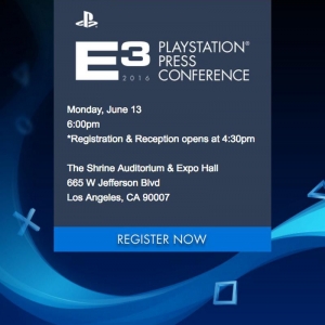 Sony’s E3 Press Conference Scheduled for June 14th
