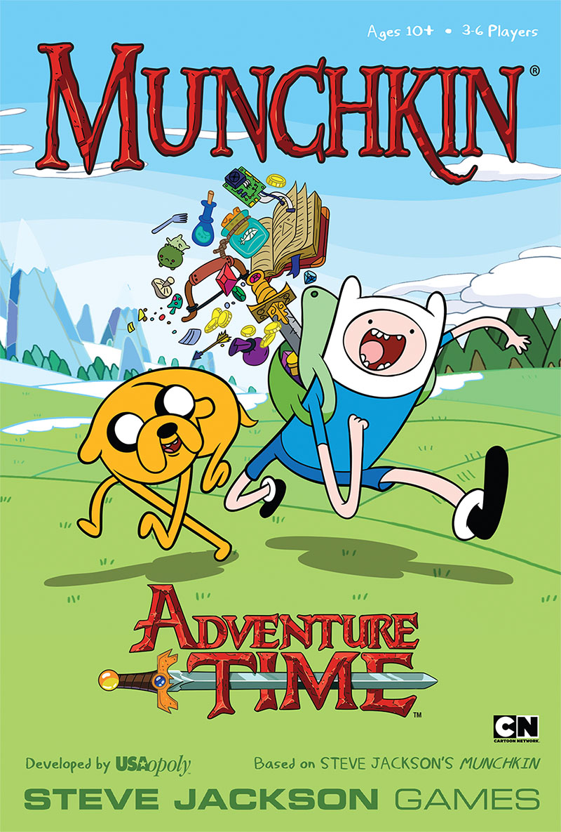“Munchkin Adventure Time!” and “Munchkin Gloom” Announced - Oh My Glob!