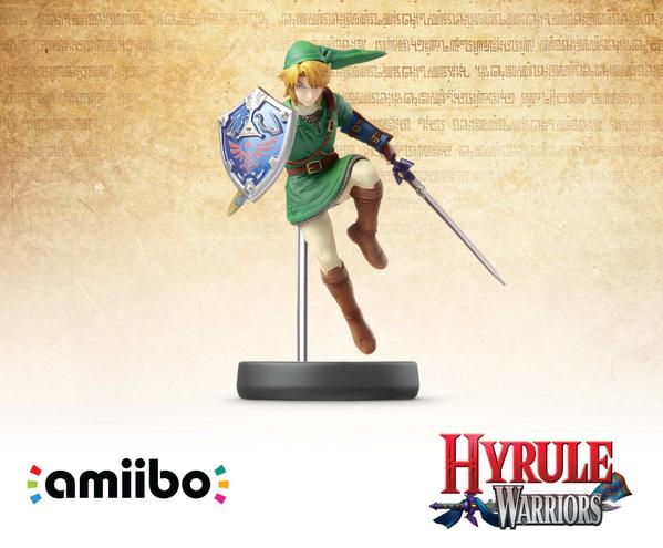Amiibo Figures Set for “Hyrule Warriors” - Link's Figure from 