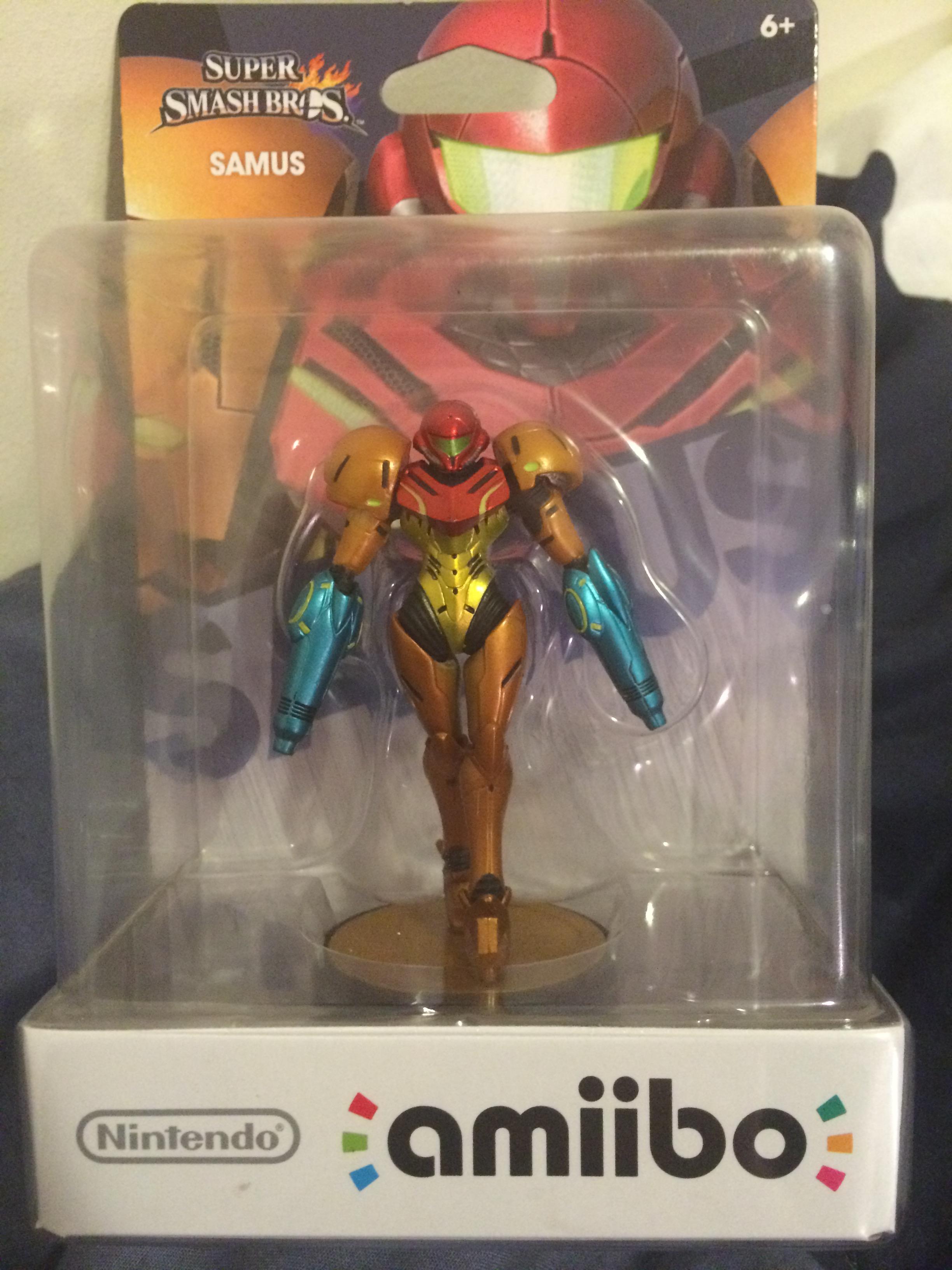 Amiibo Defect Gives Samus Two Arm Cannons - Samus Has Been Upgraded