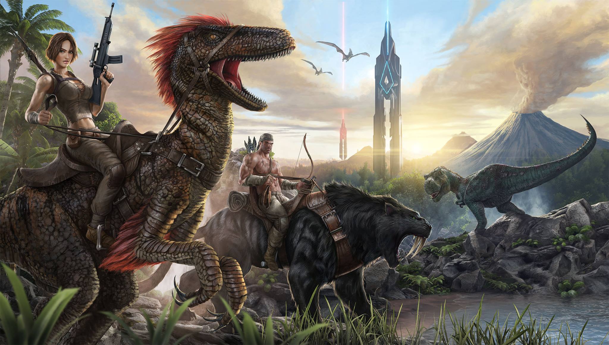 “ARK: Survival Evolved” Is Bringing Dinosaurs Back - Along with ... Other Things