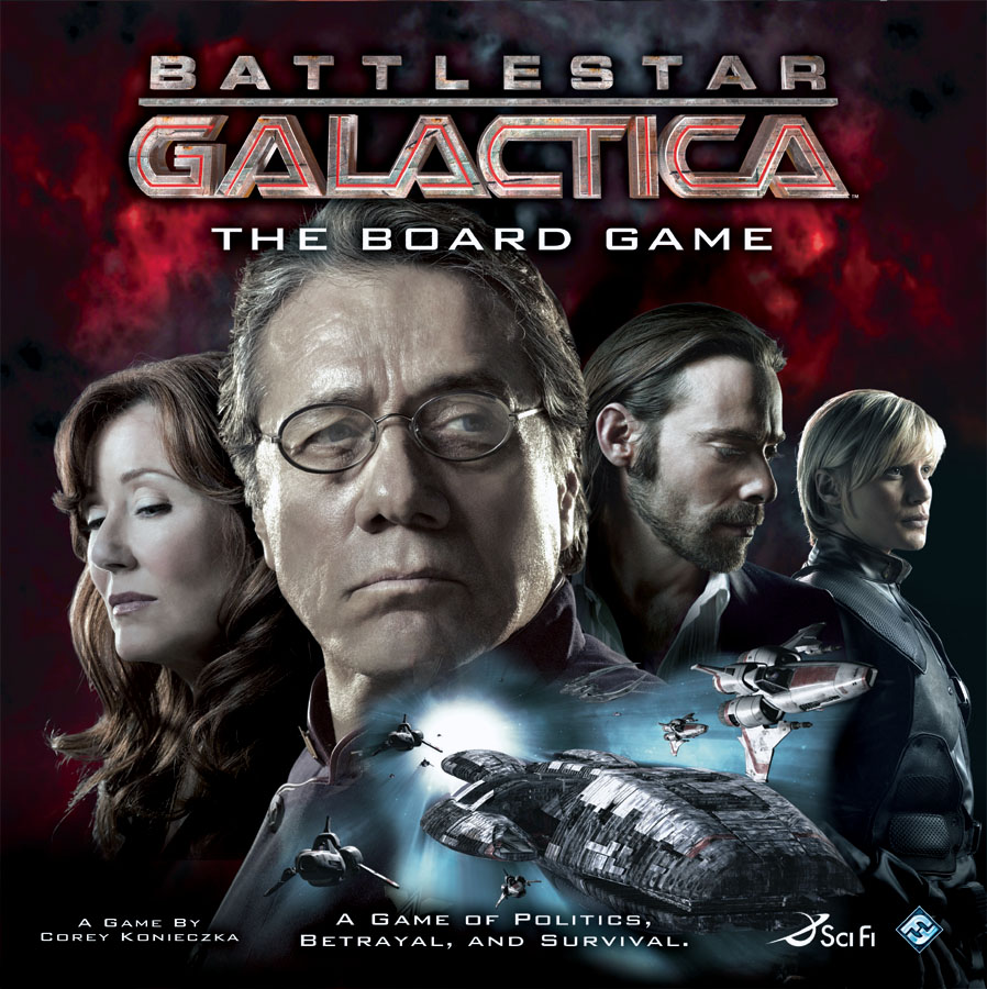 Battlestar Galactica: The Board Game - Sometimes you gotta roll the hard d8....
