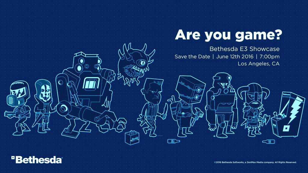 Bethesda Announces Their E3 Presentation Date - Expect 