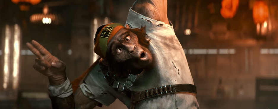 World Premiere Trailer of “Beyond Good and Evil 2” - Silly monkey.