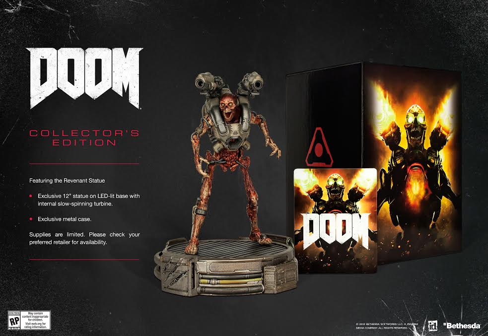 ANNOUNCED: “Doom (2016)” Has a Release Date - Collector's Edition Also Revealed