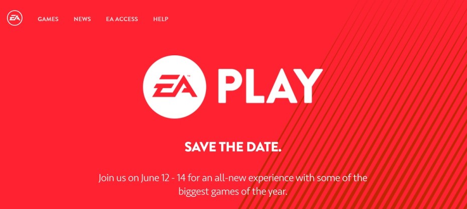 EA Play Conference Announced - Will Be Around the Same Time as E3