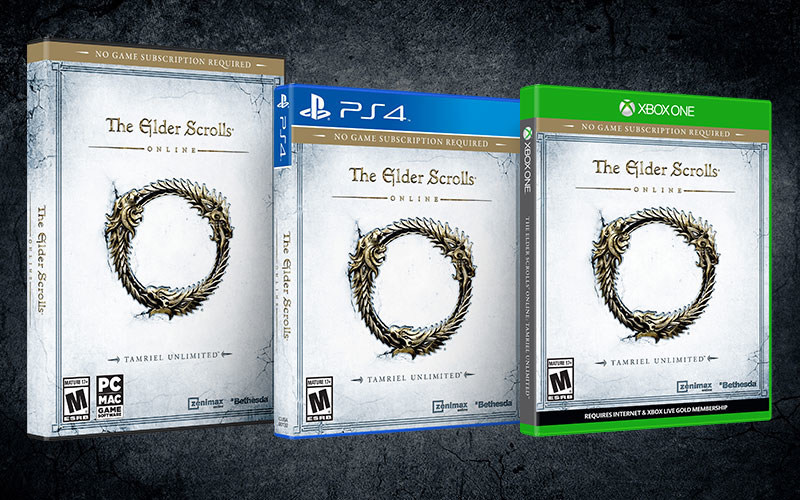 “Elder Scrolls Online: Tamriel Unlimited” Revealed - Monthly Subscription Being Dropped