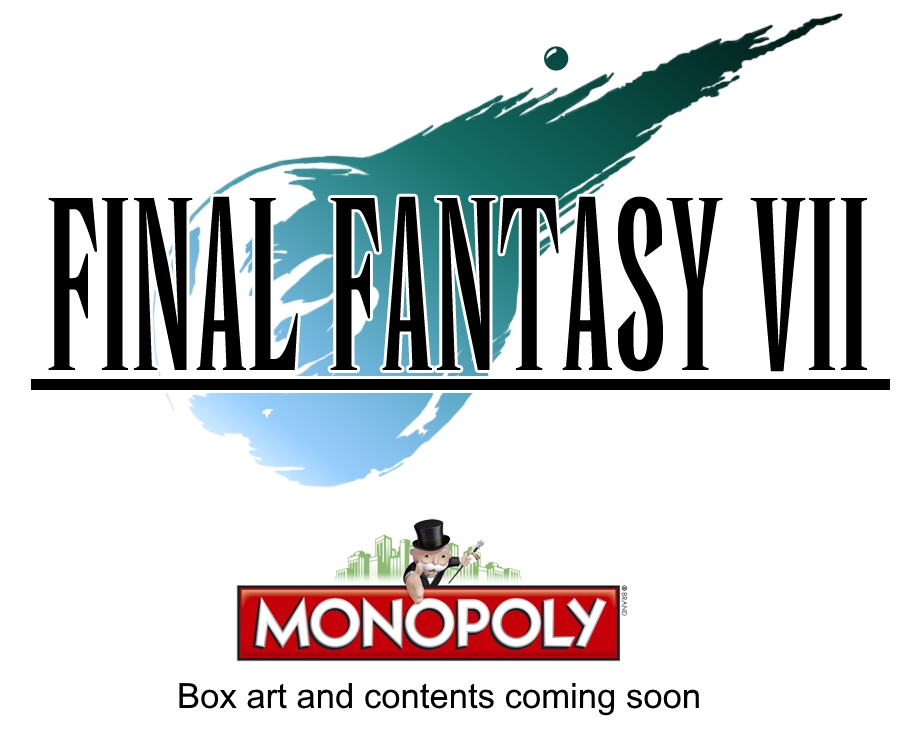 “Final Fantasy VII” Monopoly Announced - What Space Will Be the Golden Saucer?