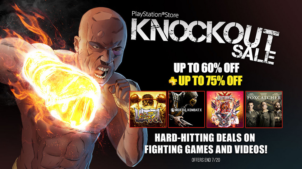 PSN Fighting Summer Sale Up - It's a Knockout Sale!
