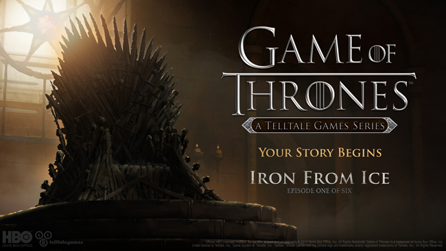 “Game of Thrones: A Telltale Games Series” first episode now free to download ahead of season finale - The critically-acclaimed first episode,  'Iron From Ice,' is now free to download on PlayStation 4, PlayStation 3, Xbox One, and Xbox 360