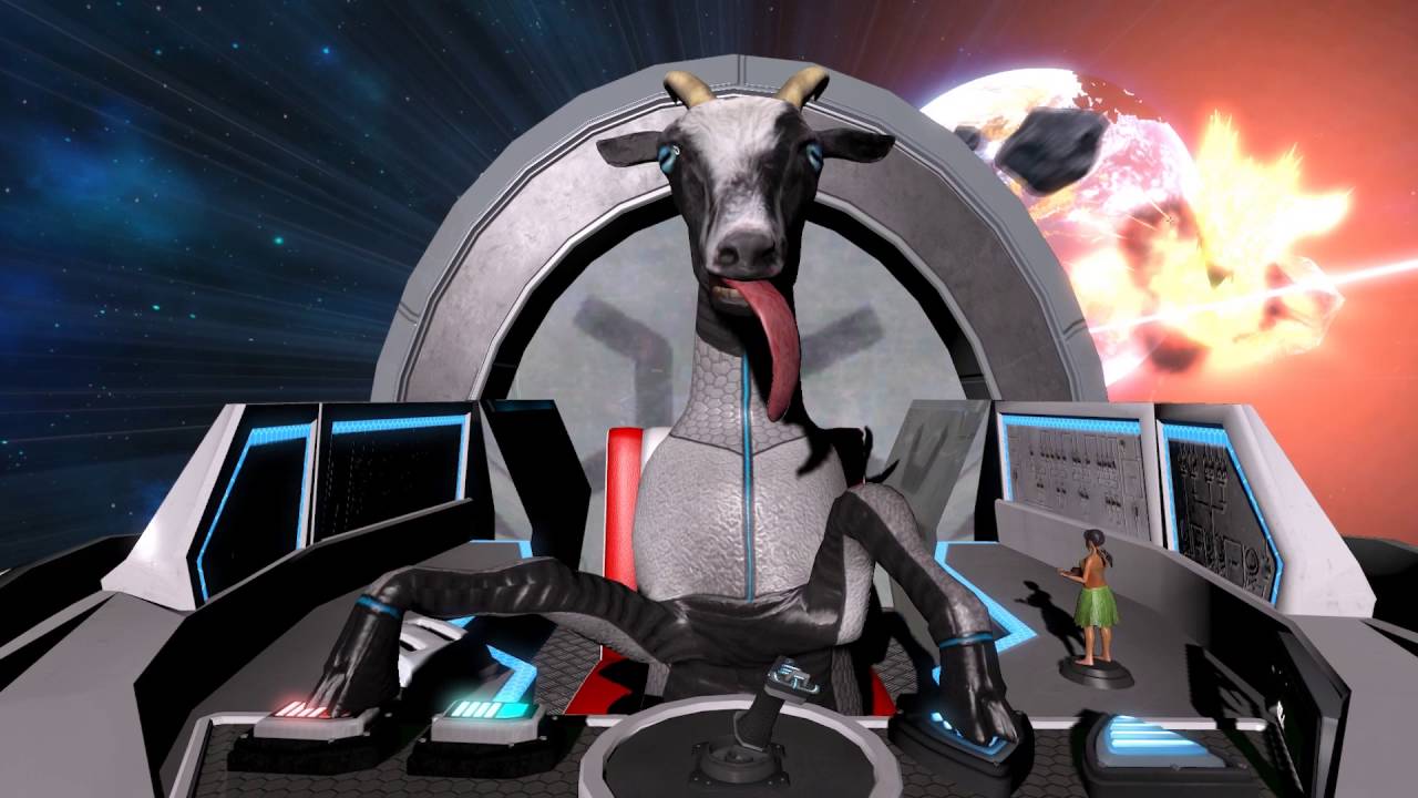 “Goat Simulator: Waste of Space” Announced - Goats IN SPAAAAAAAACE