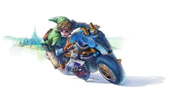 Get a “Legend of Zelda” Bike in “Mario Kart 8” - Link rides on in with style