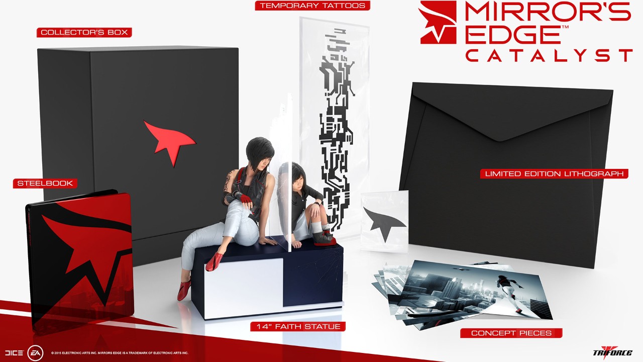 “Mirror’s Edge: Catalyst” Collector’s Edition Revealed - Statue Looks Rather Impressive