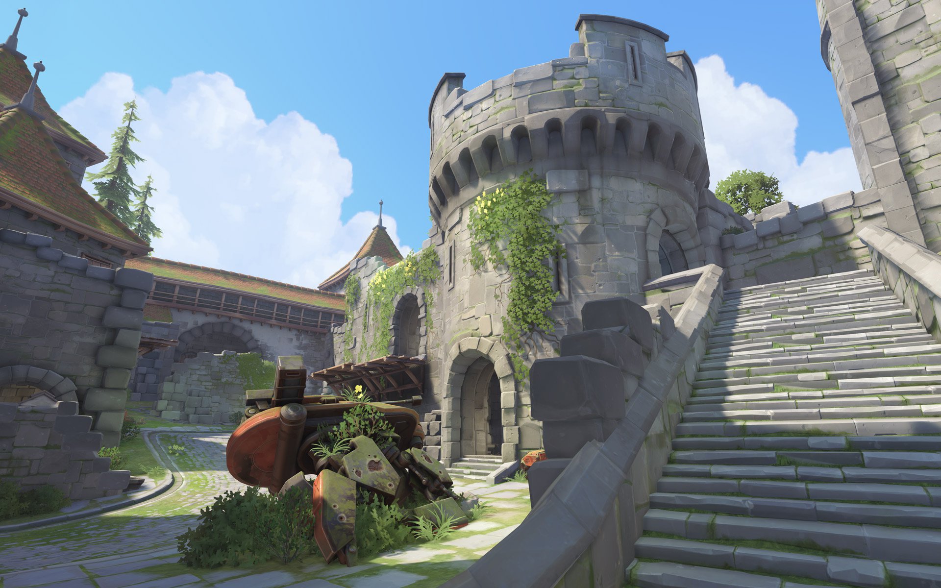 “Overwatch” Getting New Castle Map Called “Eichenwalde” - Precision German Engineering