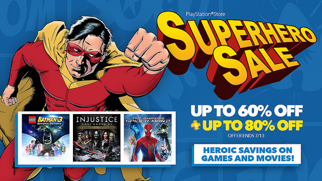 PSN Superhero Summer Sale Up - You Can Say the Sales Are Super!