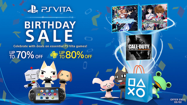 Sony Celebrating Vita’s Birthday with a Sale - 