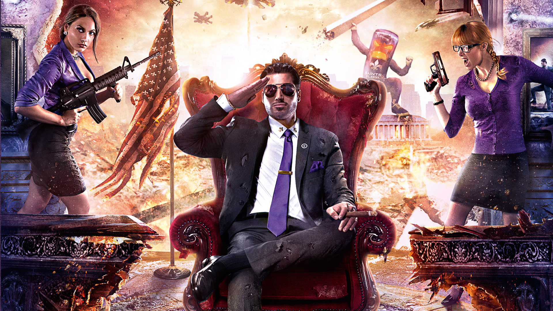 “Saints Row IV” Available Now on Xbox One’s Backwards Compatibility - With Still More to Come