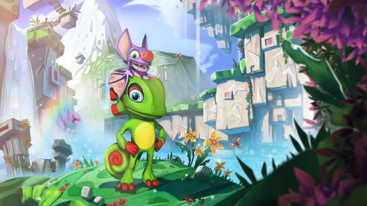 “Yooka-Laylee” Officially Revealed - Yooka Is the Chameleon and Laylee Is the Bat