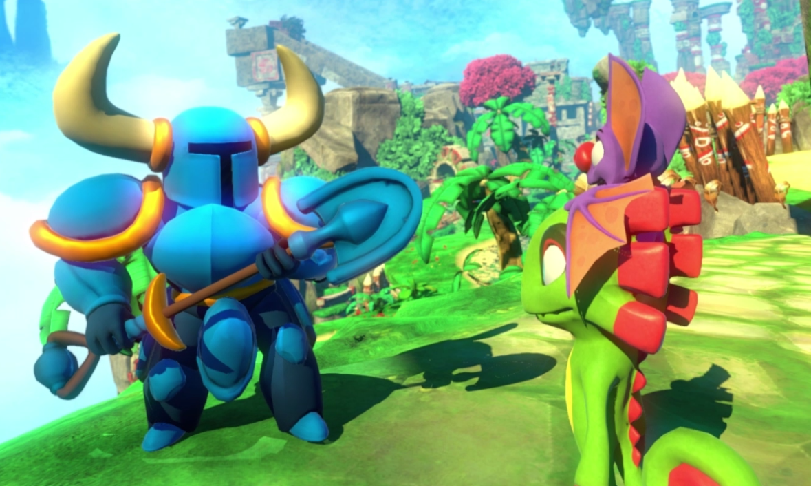 Shovel Knight Joins “Yooka-Laylee” - For Shoverly!