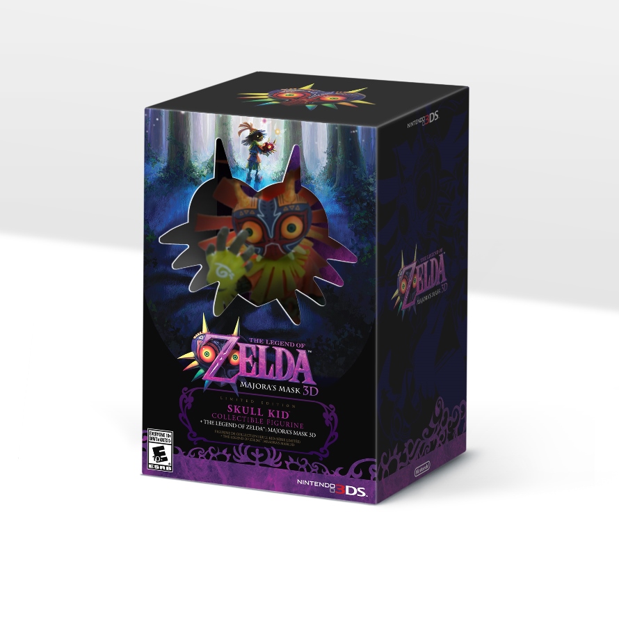 “Majora’s Mask 3D” Special North America Edition Revealed - Includes a Special Skull Kid Figurine