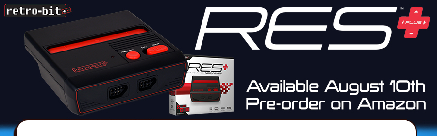 Retro-Bit Announces New RES Plus Console - Will Release on August 10
